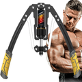 EAST MOUNT Twister Arm Exerciser - Adjustable 22-440lbs Hydraulic Power, Home Chest Expander, Shoulder Muscle Training Fitness Equipment, Arm Enhanced Exercise Strengthener.  EAST MOUNT Yellow  