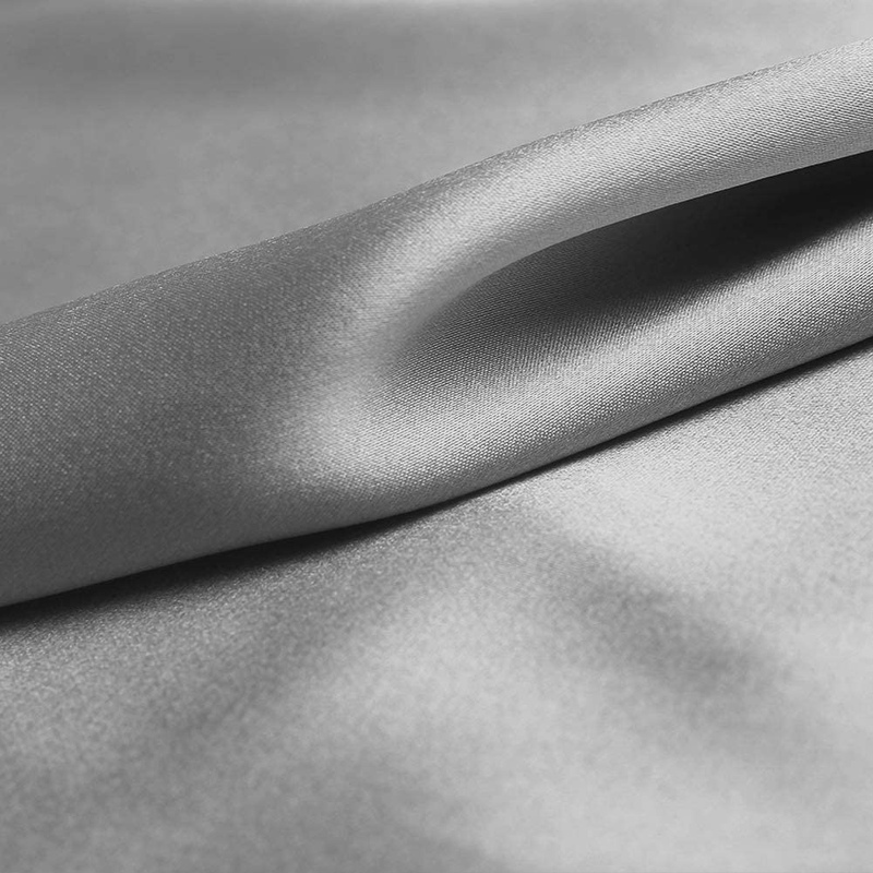 Silver Grey 100% Pure Silk Fabric Solid Color Charmeuse Fabrics by The Pre-Cut 2 Yards for Sewing Apparel Width 44 inch Arts & Entertainment > Hobbies & Creative Arts > Arts & Crafts > Crafting Patterns & Molds > Sewing Patterns TPOHH   