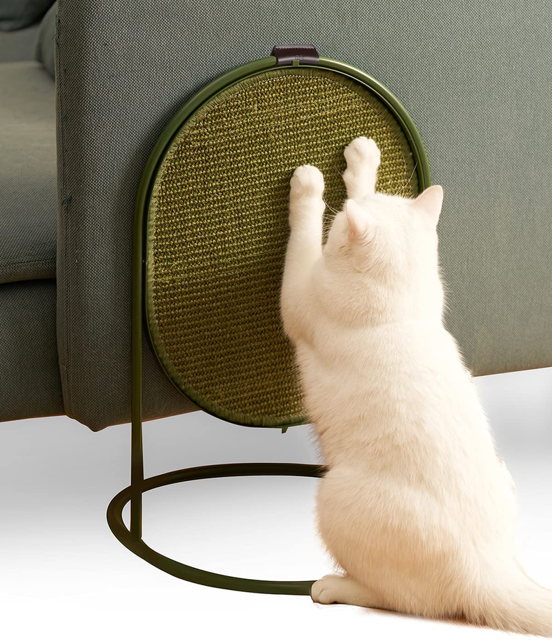 MS!MAKE SURE Scratching Posts for Indoor Cats Premium Scratch Sisal Mat Scratching Tall Scratcher Pad Tree Bed Play Perch,Couch Furniture Carpet Protector,Hanging&Horizontal Floor&Coffee Table Mode Animals & Pet Supplies > Pet Supplies > Cat Supplies > Cat Beds MS!MAKE SURE Green  