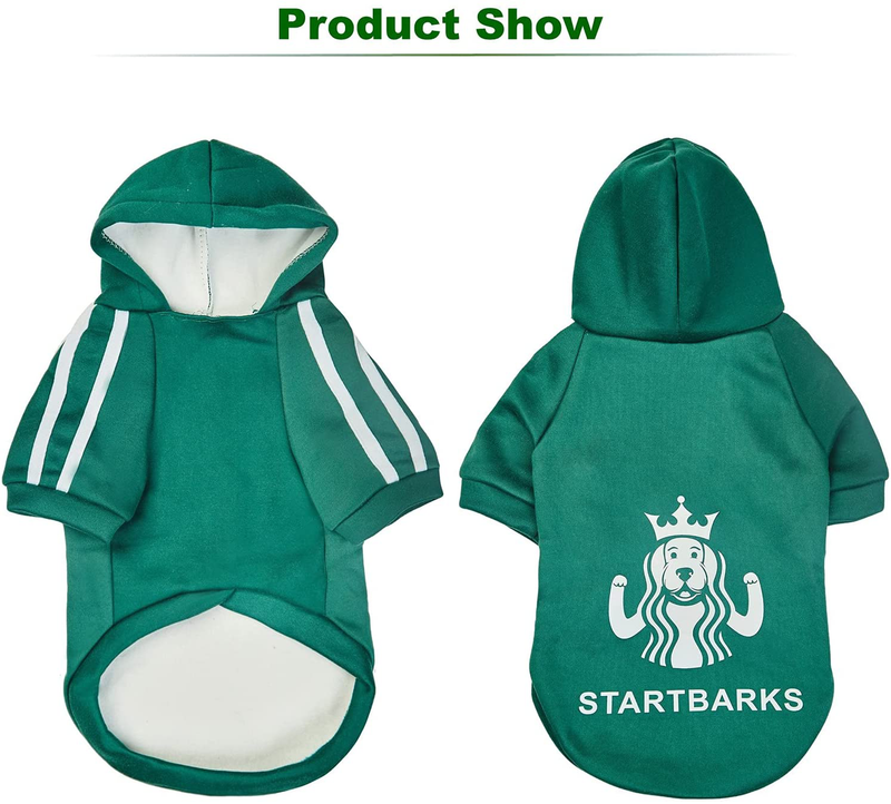Startbarks Dog Hoodies for Small/Medium Dogs, Stylish Dog Clothes/Outfit/Sweater/Sweatshirt/Apparel,Puppy Christmas Costumes Animals & Pet Supplies > Pet Supplies > Dog Supplies > Dog Apparel Valonii   