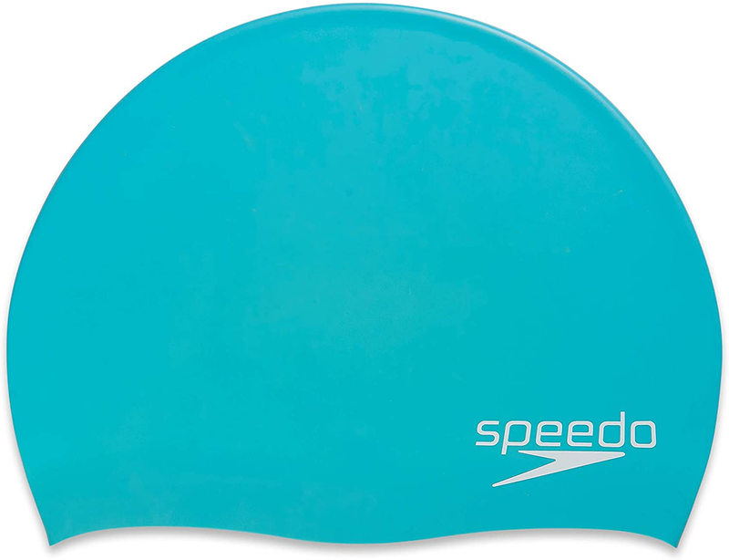 Speedo Unisex-Adult Swim Cap Silicone Elastomeric Sporting Goods > Outdoor Recreation > Boating & Water Sports > Swimming > Swim Caps Speedo Teal  