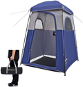 Kingcamp Outdoor Privacy Tent, Oversize Shower Tent for Camping, Portable Camping Privacy Shelter Dressing Rroom Changing Room Tent with Carry Bag, Easy Set Up, 1 Room/2 Rooms