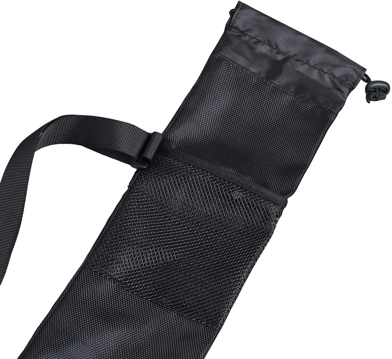 COSMOS Portable Carrying Bag Storage Bag Pouch for Walking Stick Trekking Hiking Poles, Black Color