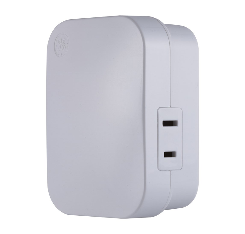 MY SELECTSMART Sensing GE Automatic Wireless Control, On/Off, 2/5 / 8 Hour Timer, 1 Outlet, 150 ft. Range Plug-in Receiver, Ideal for Lamps & Indoor Lighting, No Wiring Needed, 36237 Home & Garden > Lighting Accessories > Lighting Timers MY SELECTSMART Add-On Plug-In  
