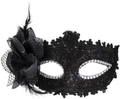 Masquerade Party mask Venetian of Realistic Silicone Masquerade Half face Mask Apparel & Accessories > Costumes & Accessories > Masks Anomasu Black  