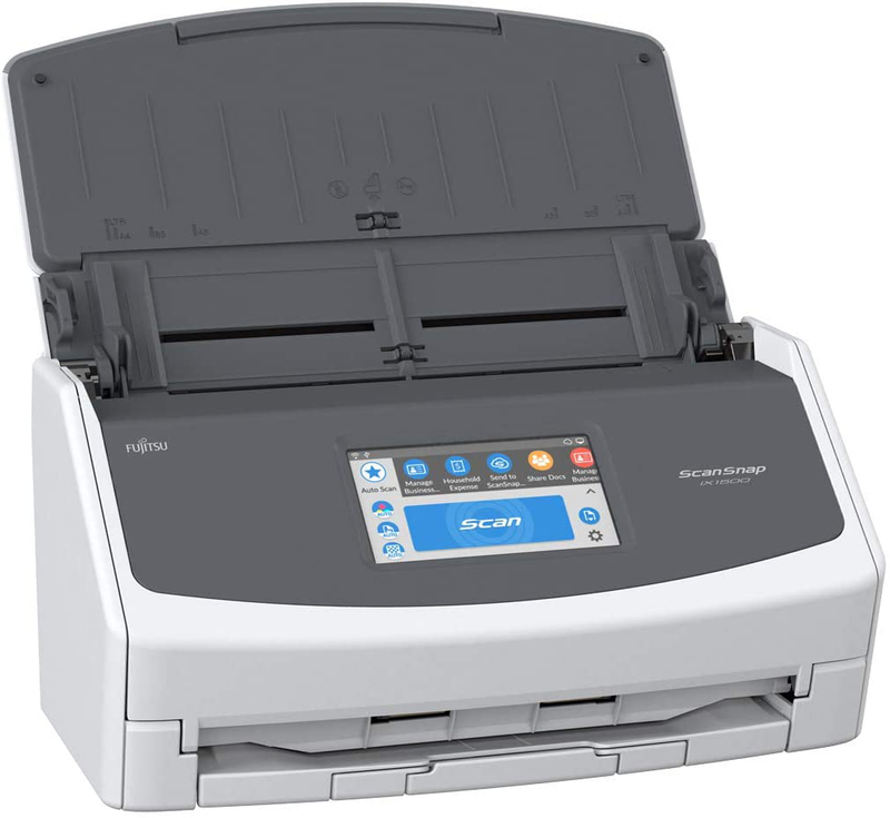 Fujitsu ScanSnap iX1600 Versatile Cloud Enabled Document Scanner for Mac or PC, White Electronics > Print, Copy, Scan & Fax > Scanners FUJITSU ScanSnap iX1500 White  