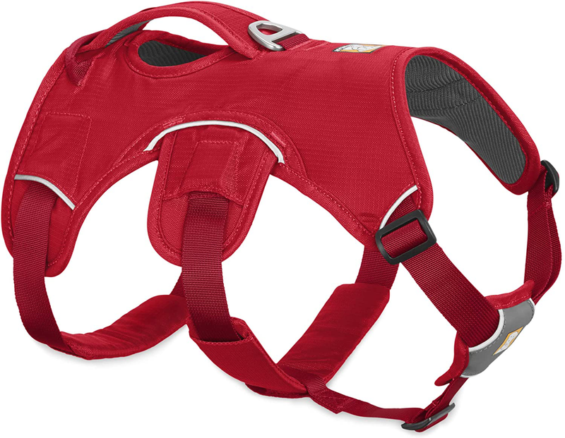RUFFWEAR, Web Master, Multi-Use Support Dog Harness, Hiking and Trail Running, Service and Working, Everyday Wear Animals & Pet Supplies > Pet Supplies > Dog Supplies RUFFWEAR Red Currant Large/X-Large 