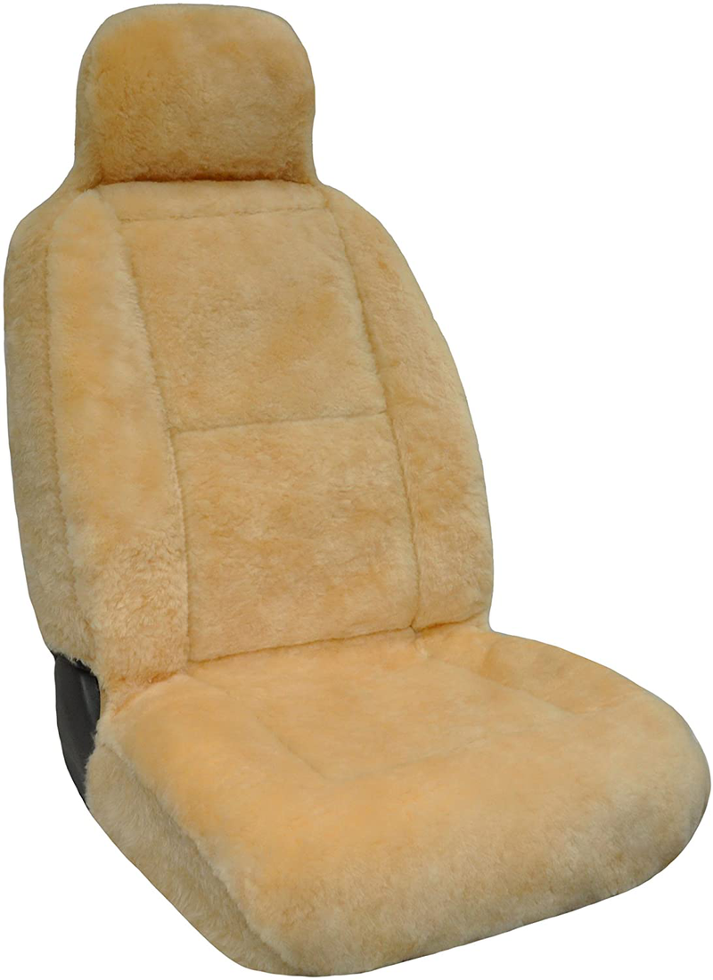 Eurow Sheepskin Seat Cover, 56 by 23 Inches, Champagne Vehicles & Parts > Vehicle Parts & Accessories > Motor Vehicle Parts > Motor Vehicle Seating ‎Eurow & O'Reilly Corp. Beige  