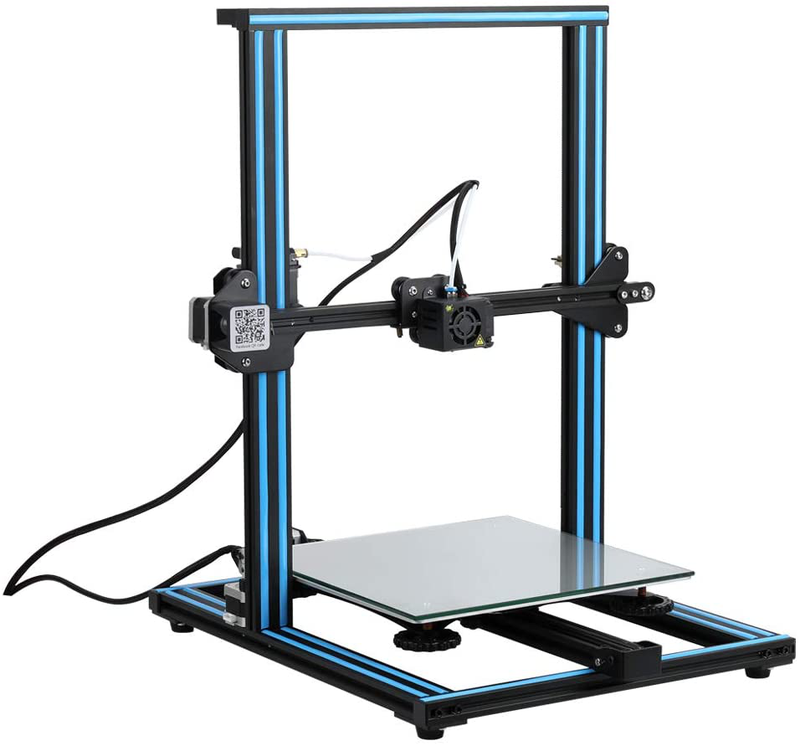 Creality Open Source CR-10 3D Printer All Metal Frame 12x12x15.5 Inch Build Volume and Heated Bed Includes Glass Bed (Black) Electronics > Print, Copy, Scan & Fax > 3D Printers Creality 3D   