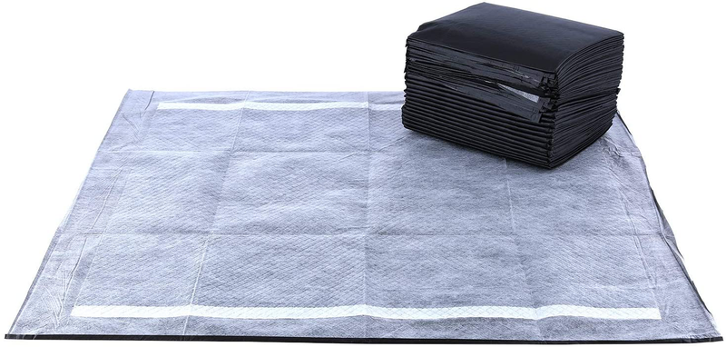 Glad for Pets Black Charcoal Puppy Pads-Puppy Potty Dog Training Pads That Absorb & NEUTRALIZE Urine Instantly-Training Pads for Dogs, Dog Pee Pads, Pee Pads for Dogs, Dog Crate Pads Animals & Pet Supplies > Pet Supplies > Dog Supplies > Dog Diaper Pads & Liners Fetch for Pets   