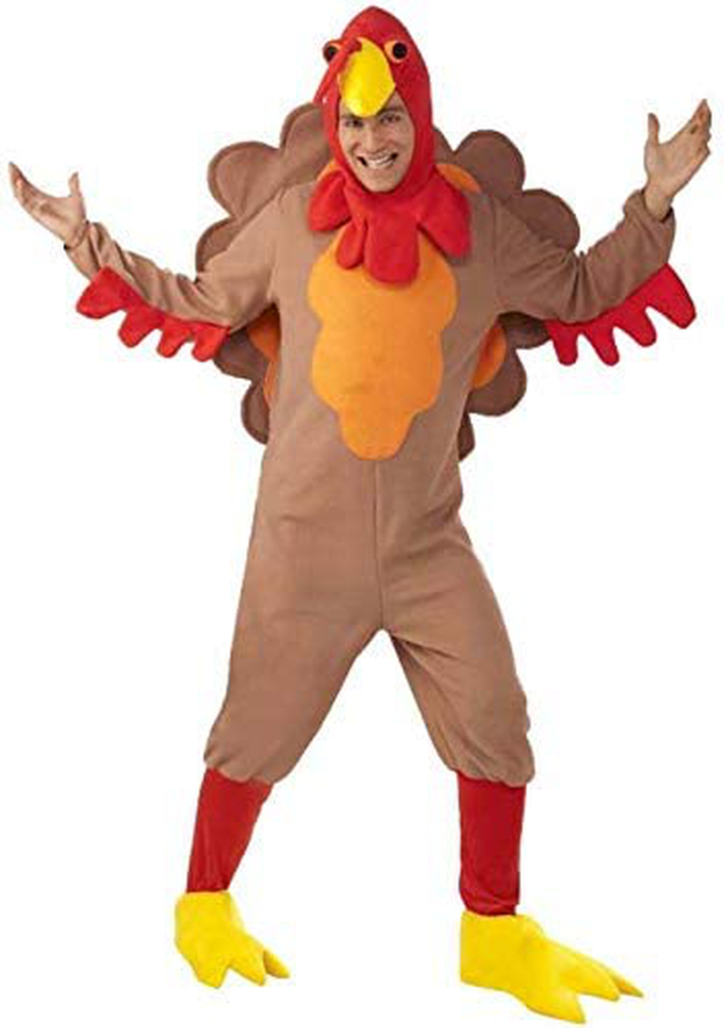Forum Novelties Men's Adult Fleece Turkey Costume