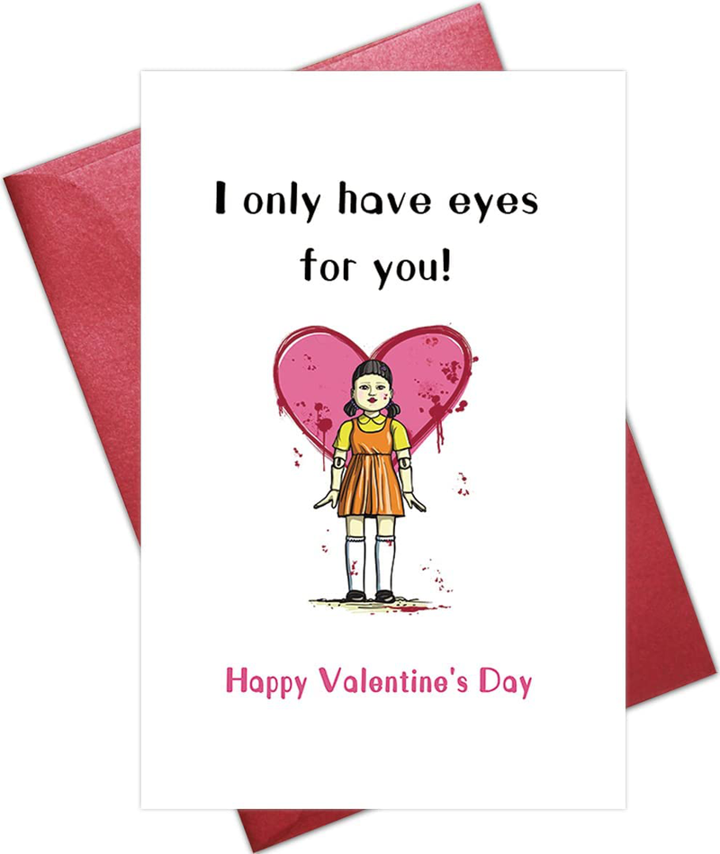 Funny Valentine'S Day Humorous Valentine'S Day Card for Wife Girlfriend Gollum Valentines Day Card Humorous Anniversary Birthday Card for Him Her Christmas Gift for Her You Are My Precious Card Home & Garden > Decor > Seasonal & Holiday Decorations Huras