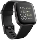 Fitbit Versa 2 Health and Fitness Smartwatch with Heart Rate, Music, Alexa Built-In, Sleep and Swim Tracking, Petal/Copper Rose, One Size (S and L Bands Included) Apparel & Accessories > Jewelry > Watches Fitbit Black/Carbon Versa 2 Smartwatch 