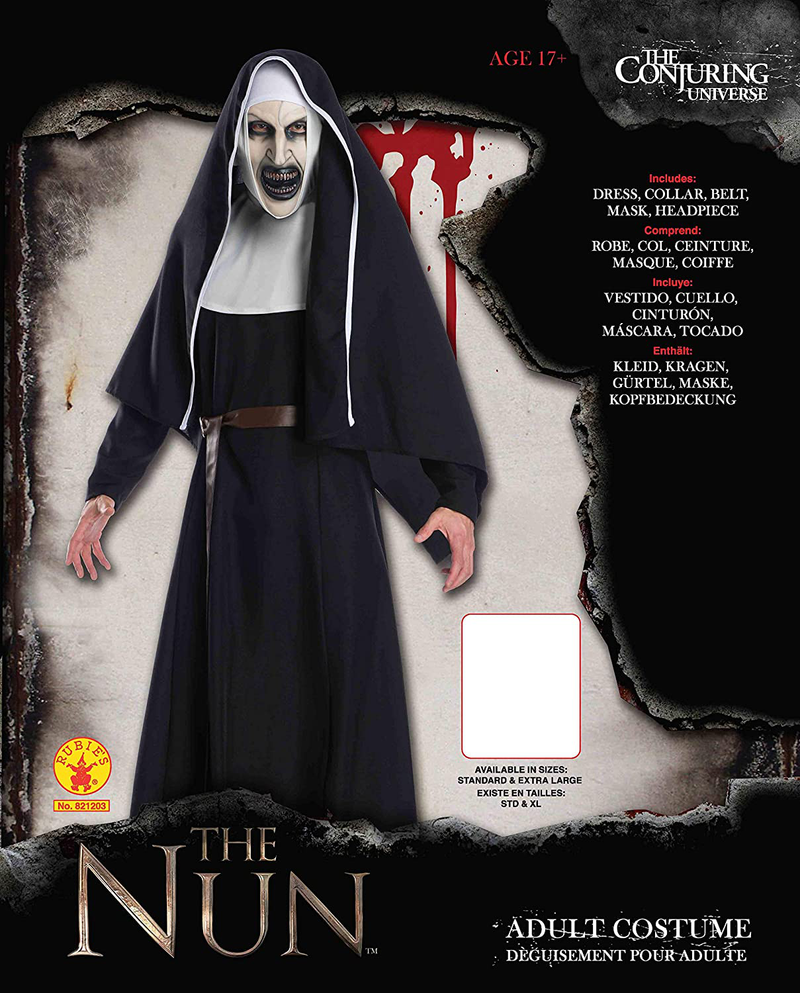 Rubie's Scary The Nun Movie Deluxe Costume for Adults Apparel & Accessories > Costumes & Accessories > Costumes Rubie's   