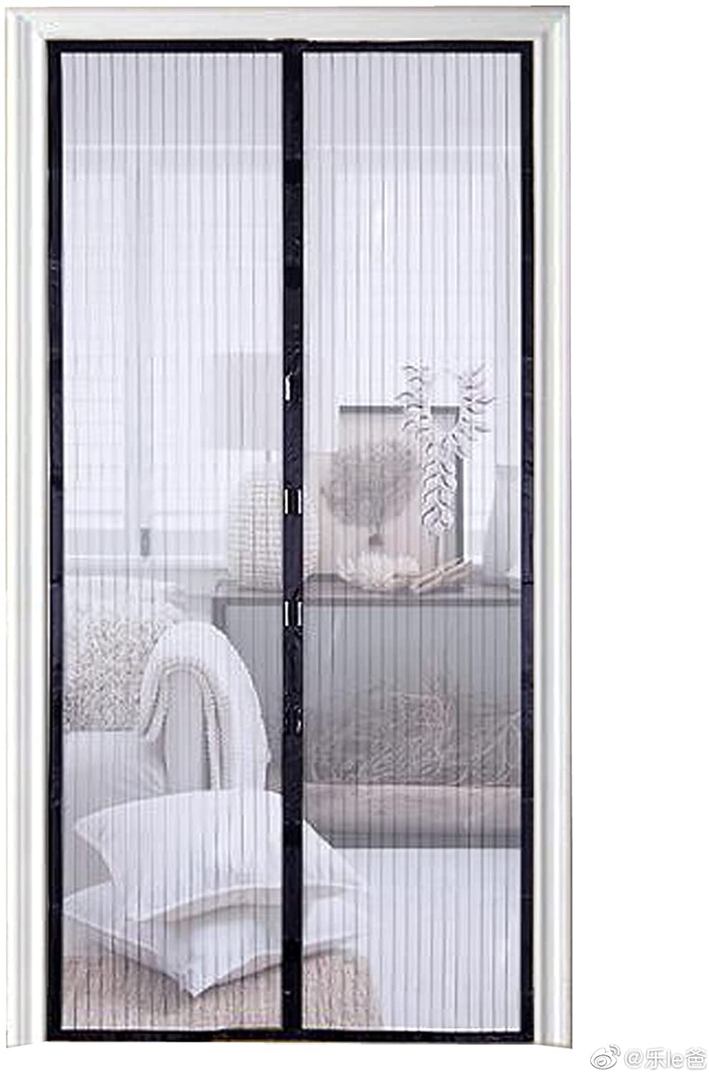 Magnetic Screen Door-Self Sealing, Mesh Screen Door with Heavy Duty Mesh Curtain, Pet and Kid Friendly, Fits Doors up to 39 X 83-Inch