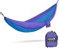 ENO, Eagles Nest Outfitters DoubleNest Lightweight Camping Hammock, 1 to 2 Person, Seafoam/Grey Home & Garden > Lawn & Garden > Outdoor Living > Hammocks ENO Purple/Teal Standard Packaging 
