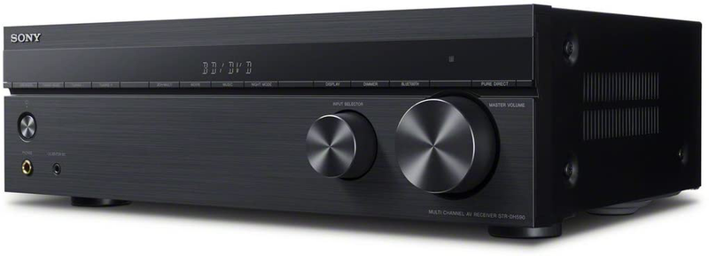 Sony STRDH590 5.2-ch Surround Sound Home Theater Receiver: 4K HDR AV Receiver with Bluetooth,Black Electronics > Audio > Audio Components > Audio & Video Receivers Sony   