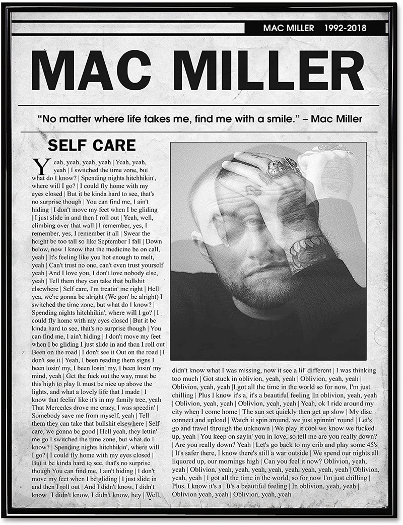 Mac Miller Circles Poster Print Wall Art Decor Premium Print (18" X 24") Home & Garden > Decor > Artwork > Posters, Prints, & Visual Artwork theprintkinect 18 in x 24 in  