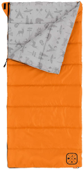 Core Youth Indoor/Outdoor Sleeping Bag - Great for Kids, Boys, Girls - Ultralight and Compact Perfect for Backpacking, Hiking, Camping, and Sleepovers Sporting Goods > Outdoor Recreation > Camping & Hiking > Sleeping Bags Core Orange  