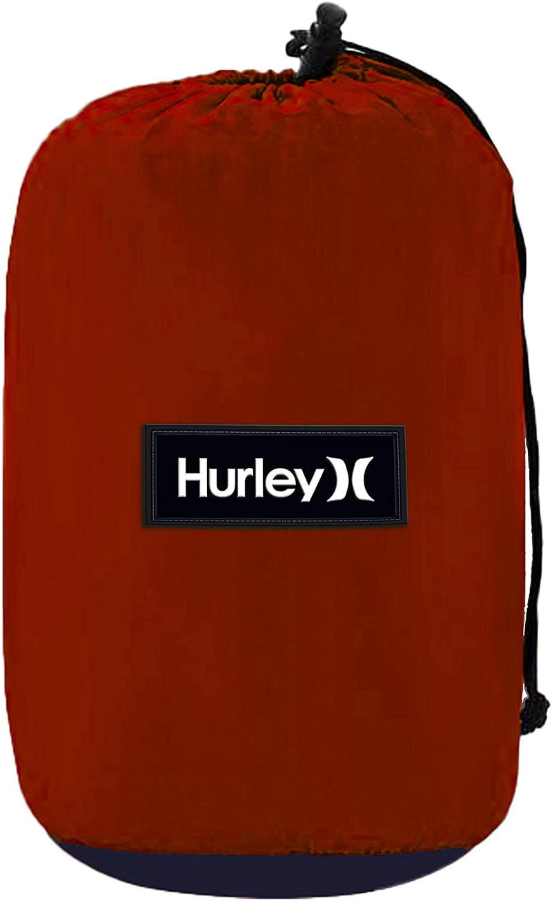 Hurley Single and Double Person Hammock Camping Tree Hammock Portable Lightweight Parachute Nylon Home & Garden > Lawn & Garden > Outdoor Living > Hammocks Hurley Red 1 Person 