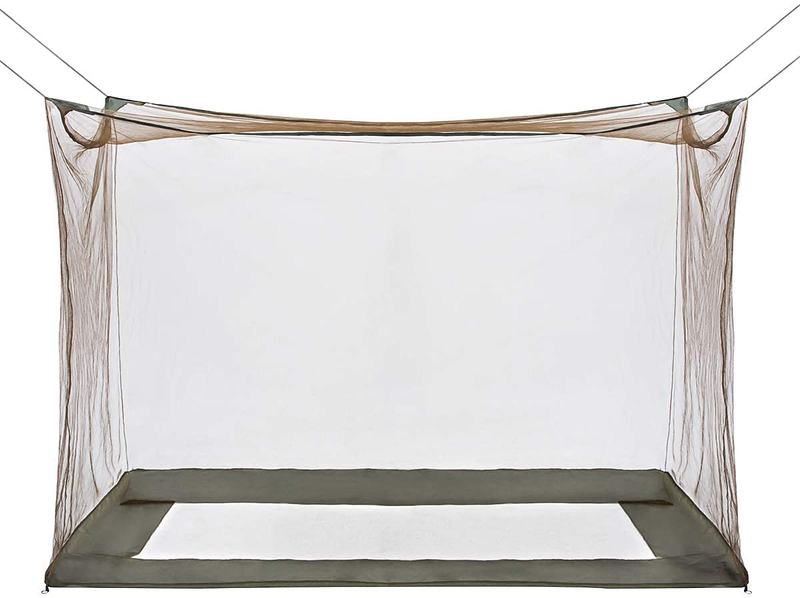 GLORYFIRE Camping Mosquito Net Four Corners Enhanced Tactical Mosquito Net Outdoor Mosquito Net Bar Olive Drab Sporting Goods > Outdoor Recreation > Camping & Hiking > Mosquito Nets & Insect Screens GLORYFIRE   