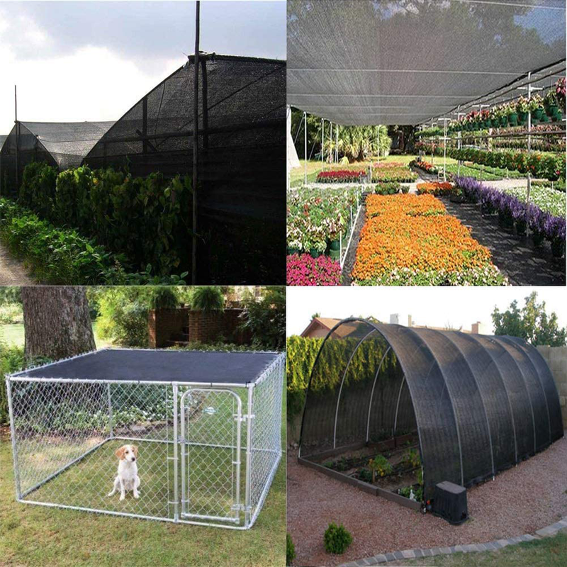 FOTMISHU 70% Sunblock Shade Cloth Anti-Aging 6.5ftx10ft Sun Mesh UV Resistant Net, Garden Shade Mesh Tarp for Plant Cover, Greenhouse, Barn or Kennel, Flowers, Plants,Used for 3 Years or Even Long Home & Garden > Lawn & Garden > Outdoor Living > Outdoor Umbrella & Sunshade Accessories FOTMISHU   