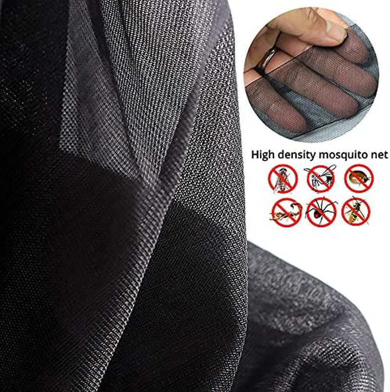 Hammock Net Bug - The Snugnet Large Mosquito Netting Compatible with All Outdoor Camping Hammock Brands - Portable Anti-Insect Mesh Fits Single and Double Hammocks - Protector from All Bugs