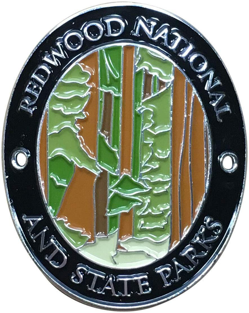 Redwood National and State Parks Walking Hiking Stick Medallion - California Sporting Goods > Outdoor Recreation > Camping & Hiking > Hiking Poles Deparl   