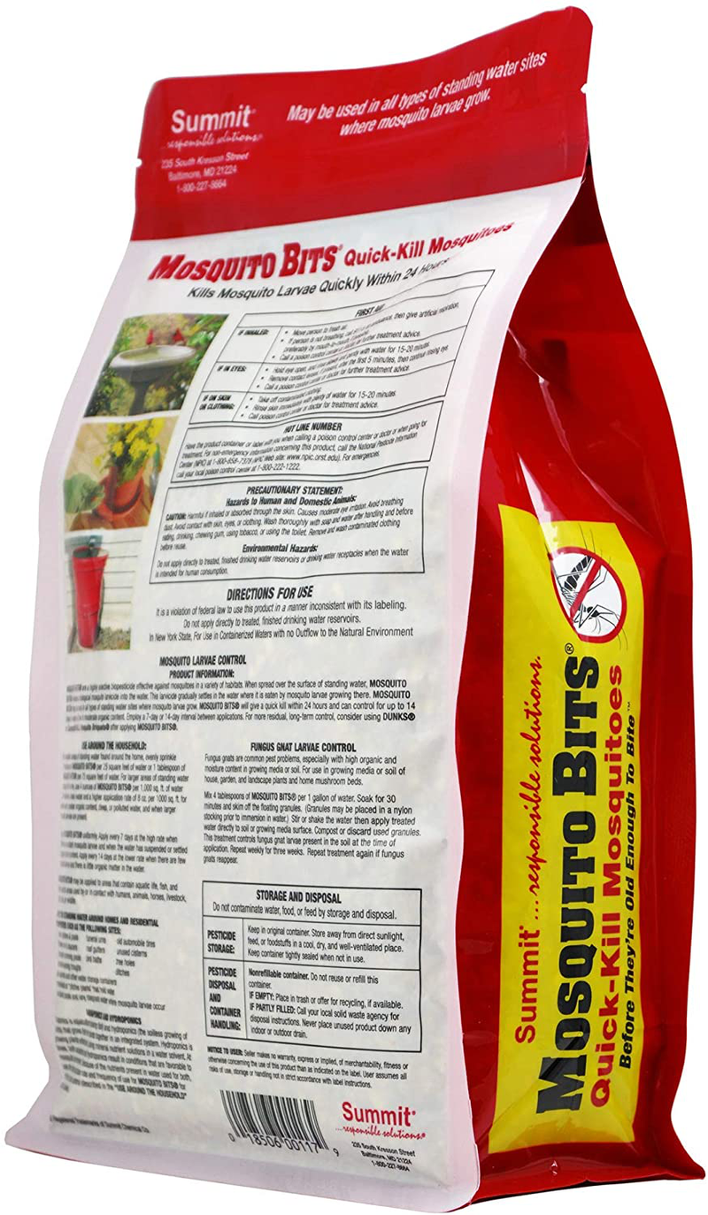 SUMMIT CHEMICAL CO 117-6 30OZ Mosquito Bits Sporting Goods > Outdoor Recreation > Camping & Hiking > Mosquito Nets & Insect Screens Summit...responsible solutions   