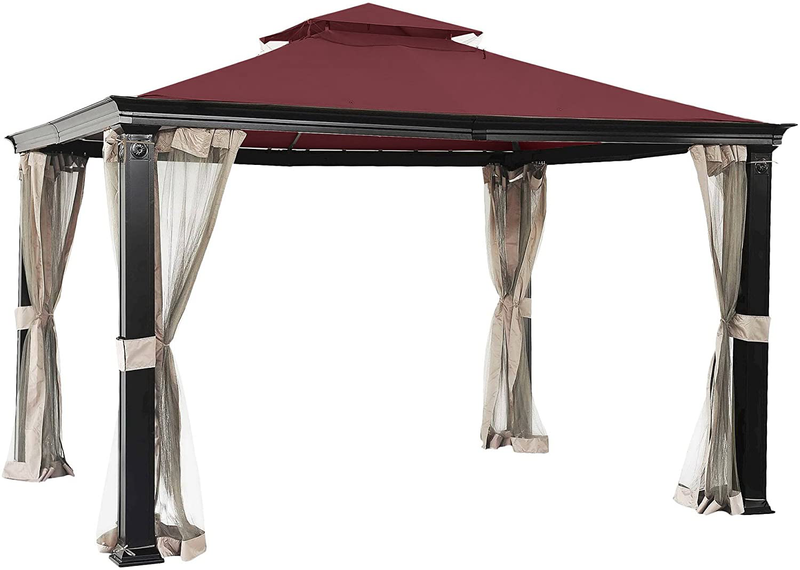 Replacement Canopy Top Cover for Tivering Gazebo Model L-GZ025PCO7A WILL ONLY FIT MODEL L-GZ025PCO7A, WILL NOT FIT ANY OTHER MODEL Home & Garden > Lawn & Garden > Outdoor Living > Outdoor Structures > Canopies & Gazebos Garden Winds Nutmeg  