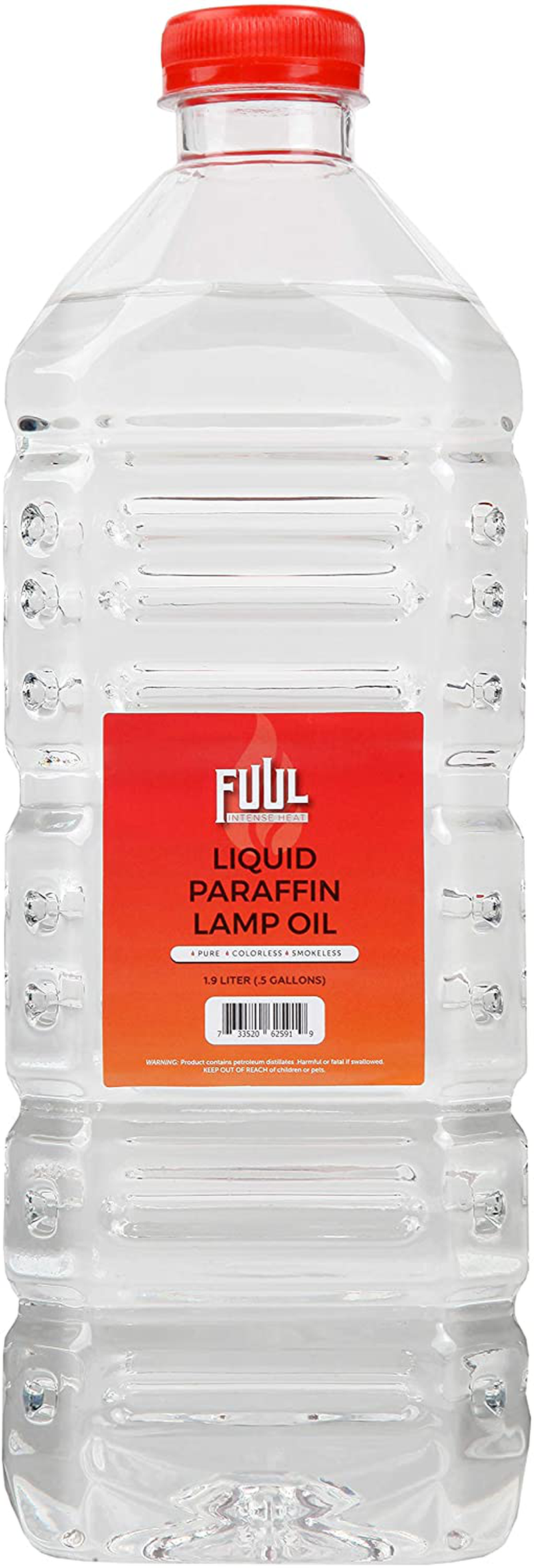 FUUL 1.9L Pure Liquid Paraffin Pure Lamp Oil (67 Ounces)| Smokeless Odorless | Shabbos Liquid Oil Home & Garden > Lighting Accessories > Oil Lamp Fuel FHS Retail Default Title  
