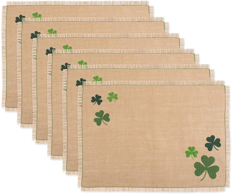 DII St. Patrick'S Day Collection Tabletop, Table Runner, 14X74", Shamrock Arts & Entertainment > Party & Celebration > Party Supplies DII Shamrock Shake Placemat Set, 14.25x19.25" 