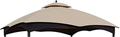 CoastShade Patio 10X12 Replacement Canopy Roof for Lowe's Allen Roth 10X12 Gazebo Backyard Double Top Gazebo #GF-12S004B-1（Khaki） Home & Garden > Lawn & Garden > Outdoor Living > Outdoor Structures > Canopies & Gazebos CoastShade Beige  
