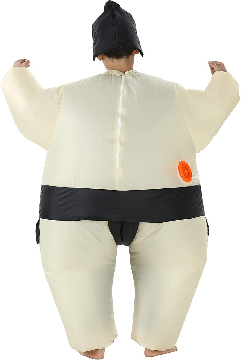 TOLOCO Inflatable Costume for Kids, Sumo Wrestler Inflatable, Sumo Costume, Inflatable Halloween Costumes, Blow up Costume for Kids, Kids Inflatable Costume Apparel & Accessories > Costumes & Accessories > Costumes TOLOCO   