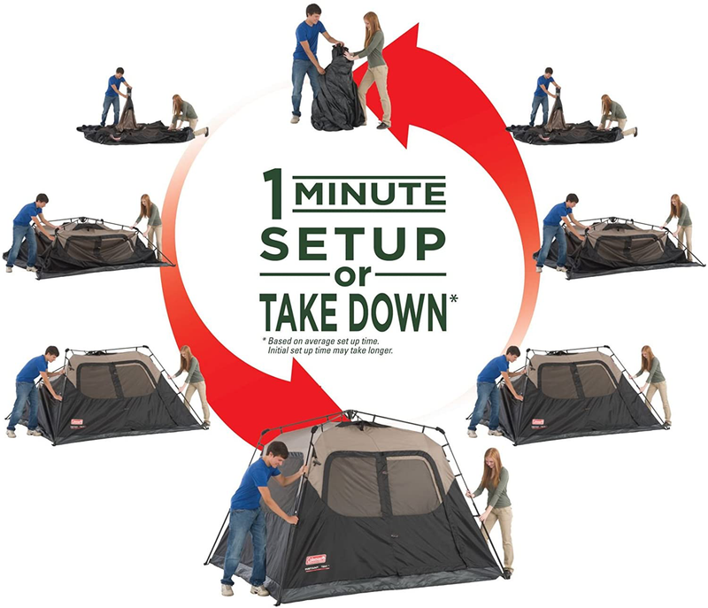 Coleman Cabin Tent with Instant Setup in 60 Seconds  Coleman   