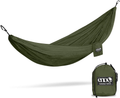 ENO, Eagles Nest Outfitters DoubleNest Lightweight Camping Hammock, 1 to 2 Person, Seafoam/Grey Home & Garden > Lawn & Garden > Outdoor Living > Hammocks ENO Olive/Olive Standard Packaging 