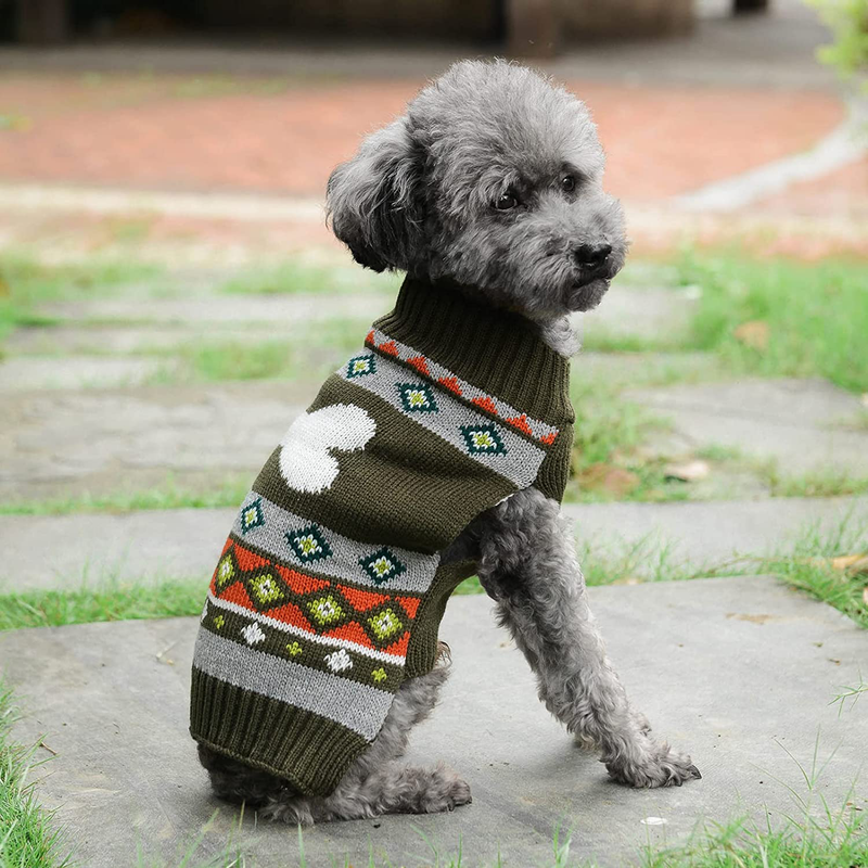TENGZHI Dog Sweater Xsmall Pet Costume Soft Thick Knit Puppy Sweater Vest Dachshund Clothes Cat Apparel for Small Medium and Large Dogs Cats Animals & Pet Supplies > Pet Supplies > Cat Supplies > Cat Apparel TENGZHI   