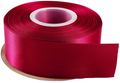 ITIsparkle 11/2" Inch Double Faced Satin Ribbon 25 Yards-Roll Set for Gift Wrapping Party Favor Hair Braids Hair Bow Baby Shower Decoration Floral Arrangement Craft Supplies, Vanilla Ribbon Arts & Entertainment > Hobbies & Creative Arts > Arts & Crafts > Art & Crafting Materials > Embellishments & Trims > Ribbons & Trim ITIsparkle Wine  