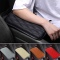 SUHU Auto Center Console Cover Pad Universal Fit for SUV/ Truck/ Car, Waterproof Car Armrest Seat Box Cover, Leather Auto Armrest Cover Vehicles & Parts > Vehicle Parts & Accessories > Motor Vehicle Parts > Motor Vehicle Seating Mioloe Black N 