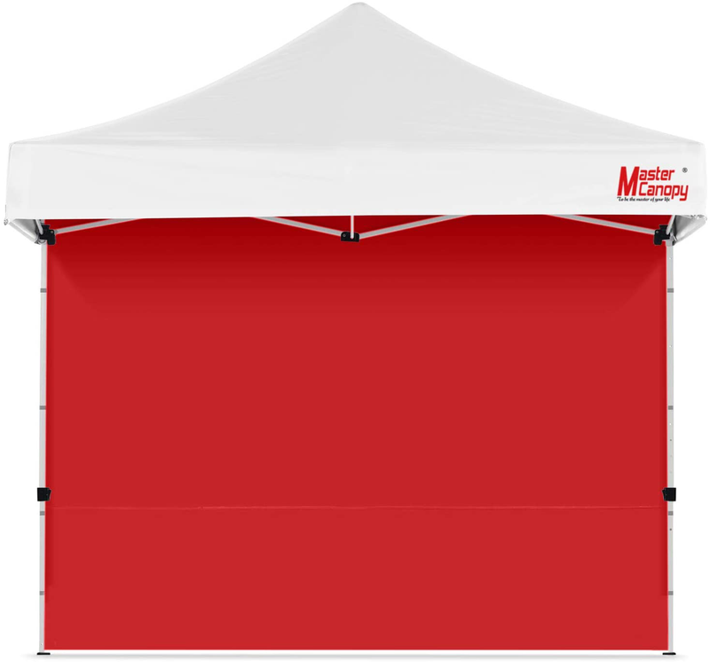 MASTERCANOPY Instant Canopy Tent Sidewall for 10x10 Pop Up Canopy, 1 Piece, White Home & Garden > Lawn & Garden > Outdoor Living > Outdoor Structures > Canopies & Gazebos MASTERCANOPY Burgundy 10x10 
