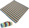 Picnic Blanket Waterproof Extra Large | Beach Blanket Sand Proof Oversized | Great Festival Blanket and Picnic Mat | Water Resistant Heavy Duty Wet Blanket Lawn for Outdoor Picnics (Colorful) Home & Garden > Lawn & Garden > Outdoor Living > Outdoor Blankets > Picnic Blankets Miss Cassie&Miss Kiki Colorful  