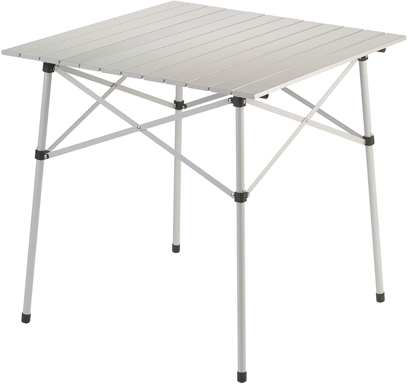 Coleman Outdoor Folding Table | Ultra Compact Aluminum Camping Table, White Sporting Goods > Outdoor Recreation > Camping & Hiking > Camp Furniture Coleman   