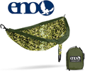 ENO, Eagles Nest Outfitters DoubleNest Print Lightweight Camping Hammock, 1 to 2 Person Home & Garden > Lawn & Garden > Outdoor Living > Hammocks ENO Green  