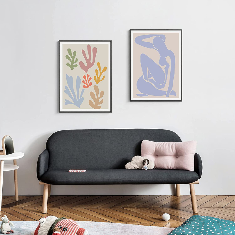 Insimsea Matisse Wall Art Exhibition Poster & Prints, Henri Matisse Posters for Room Aesthetic, Abstract Art Prints UNFRAMED, 8X10In, Set of 6 Home & Garden > Decor > Artwork > Posters, Prints, & Visual Artwork InSimSea   