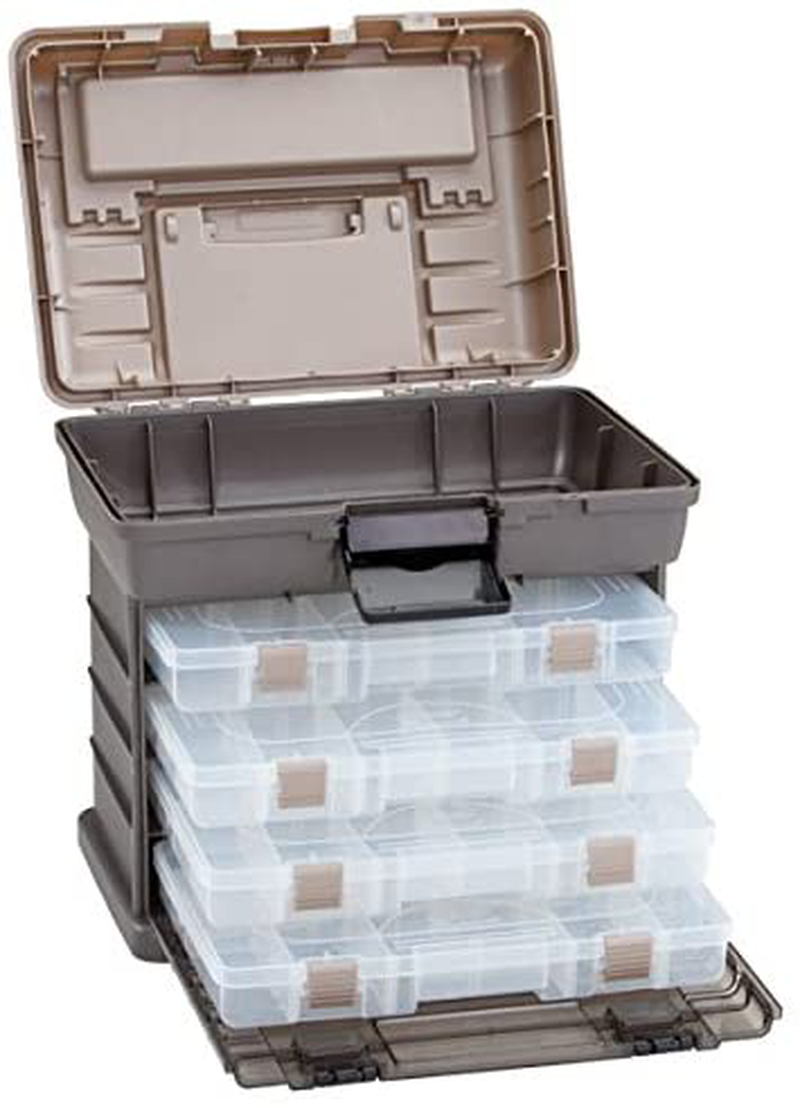 Plano 137401 By Rack System 3700 Size Tackle Box, Multi, 16" X 12" X 17.25" 6lbs Sporting Goods > Outdoor Recreation > Fishing > Fishing Tackle Plano   