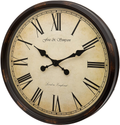 Fox and Simpson Grand Central Station Extra Large 50cm/20-Inch Wall Clock Home & Garden > Decor > Clocks > Wall Clocks Fox and Simpson Black  