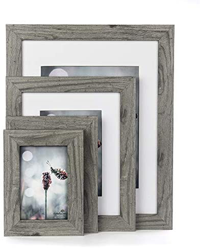Scholartree Wooden Grey 8x10 Picture Frame 2 Set in 1 Pack Home & Garden > Decor > Picture Frames Scholartree   
