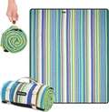 G GOOD GAIN Picnic Blanket Waterproof & Sand Proof,Beach Blanket Portable with Carry Strap, XL Large Foldable Picnic Rug Machine Washable for Outdoor Camping Party,Wet Grass,Hiking,Kids Playground. Home & Garden > Lawn & Garden > Outdoor Living > Outdoor Blankets > Picnic Blankets G GOOD GAIN Brown  