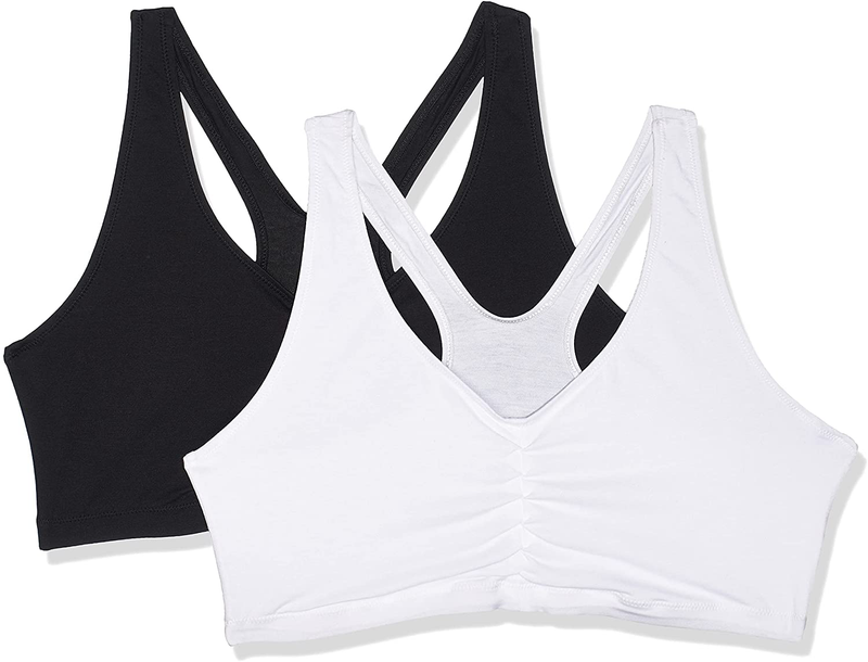 Hanes Women's X-Temp ComfortFlex Fit Pullover Bra MHH570 2-Pack ApparApparel & Accessories > Clothing > Underwear & Socks > Brasel & Accessories > Clothing > Underwear & Socks > Bras Hanes Bras White/Black Large 
