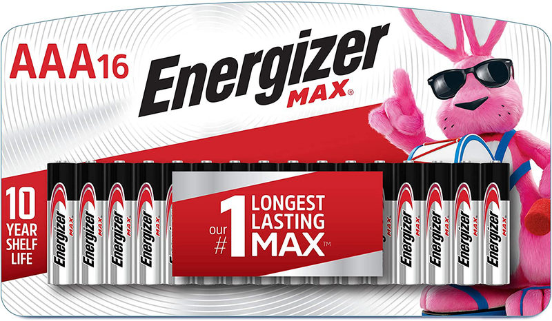 Energizer AAA Batteries (24 Count), Triple A Max Alkaline Battery Electronics > Electronics Accessories > Power > Batteries Energizer 16 Count (Pack of 1)  